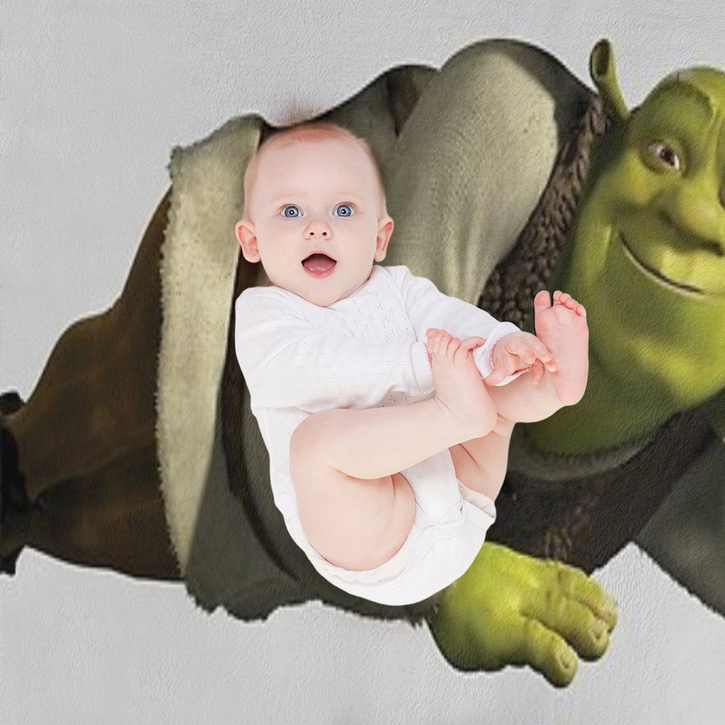 Come Into My Swamp - Shrek Easy Care Throw Blanket