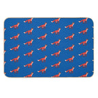 Stargazing - Fox in The Night - Linocut by Francesca Whetnall  Multi-Purpose Bath Mat