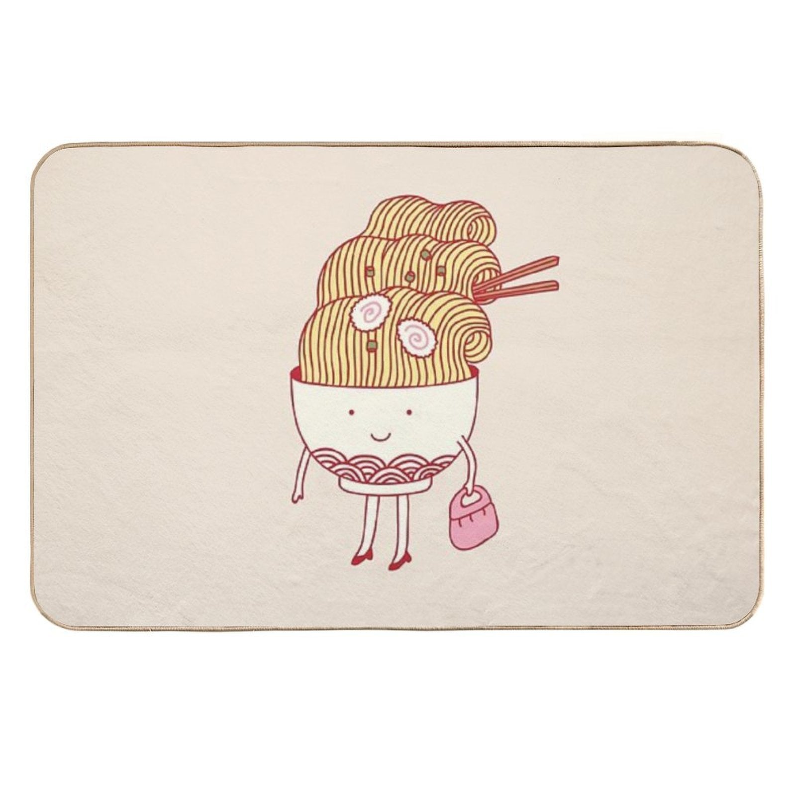 Ra(wo)men  Odorless Bath Mat