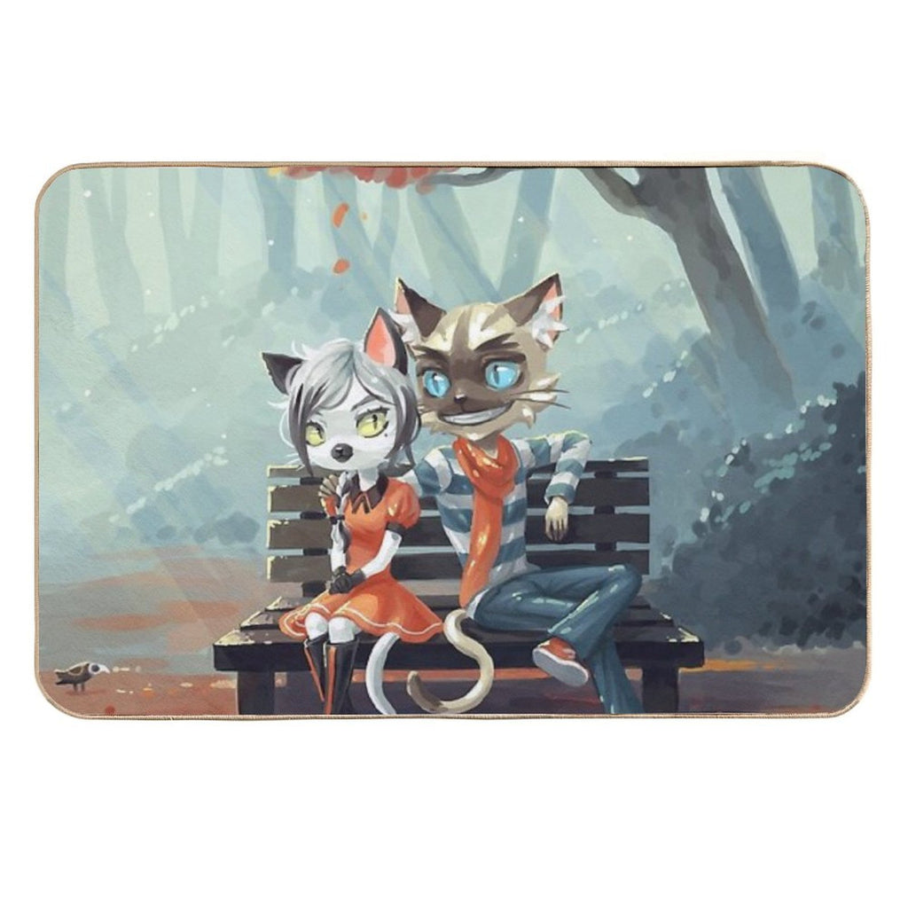 Date  Repositionable Bath Mat