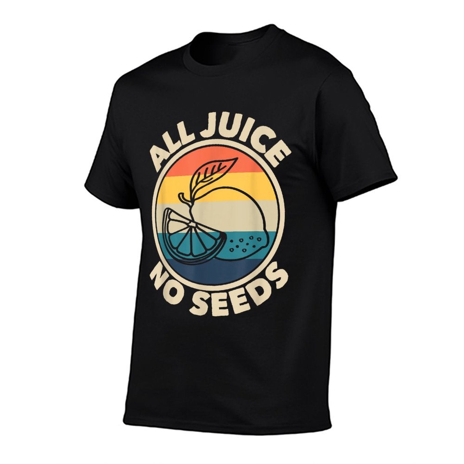 All Juice No Seeds Lemon Retro Funny Mens Vasectomy Gift  Vintage-inspired T-Shirt