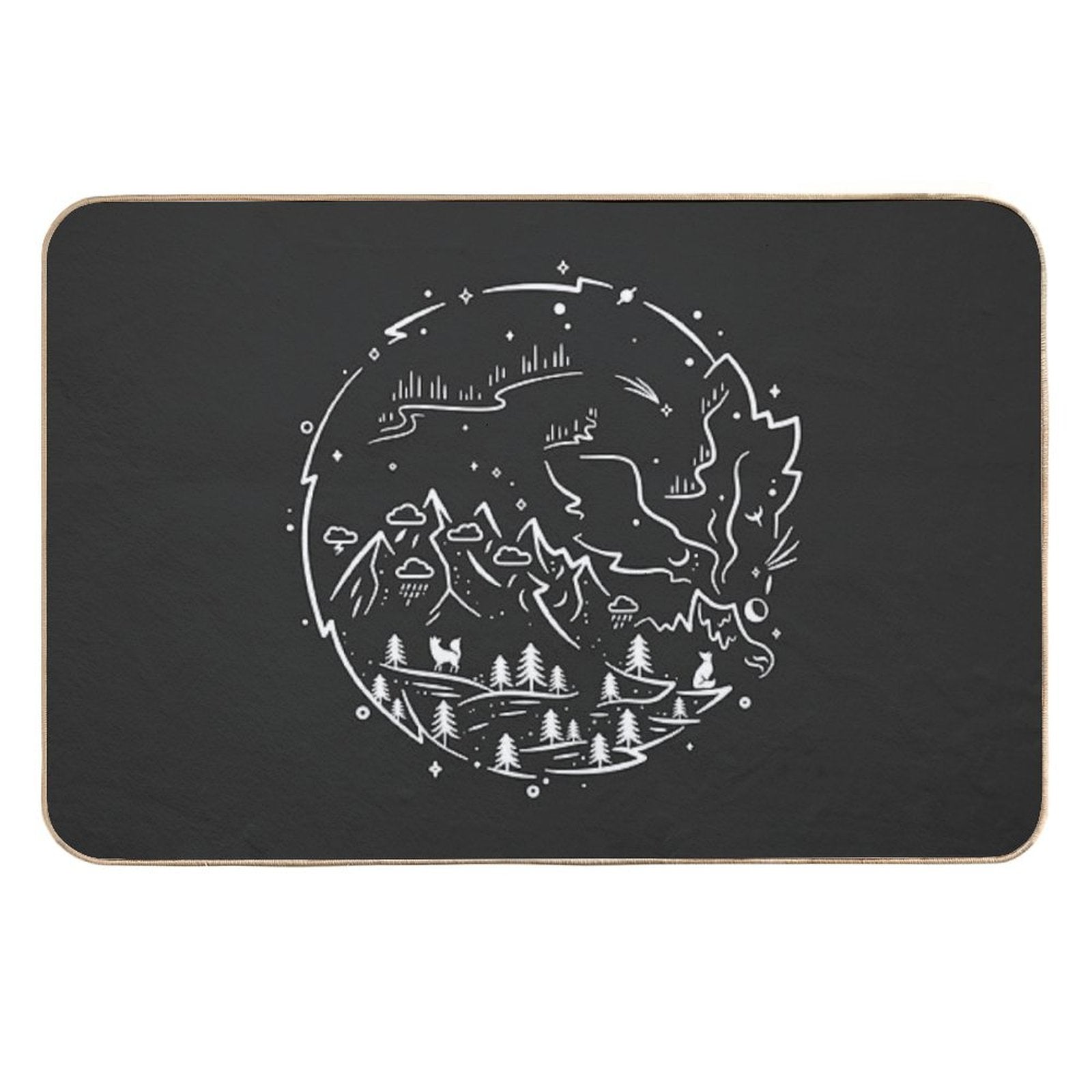 While You Were Sleeping  Slip-Resistant Bath Mat