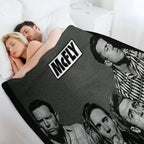McFly Poster Easy Care Throw Blanket
