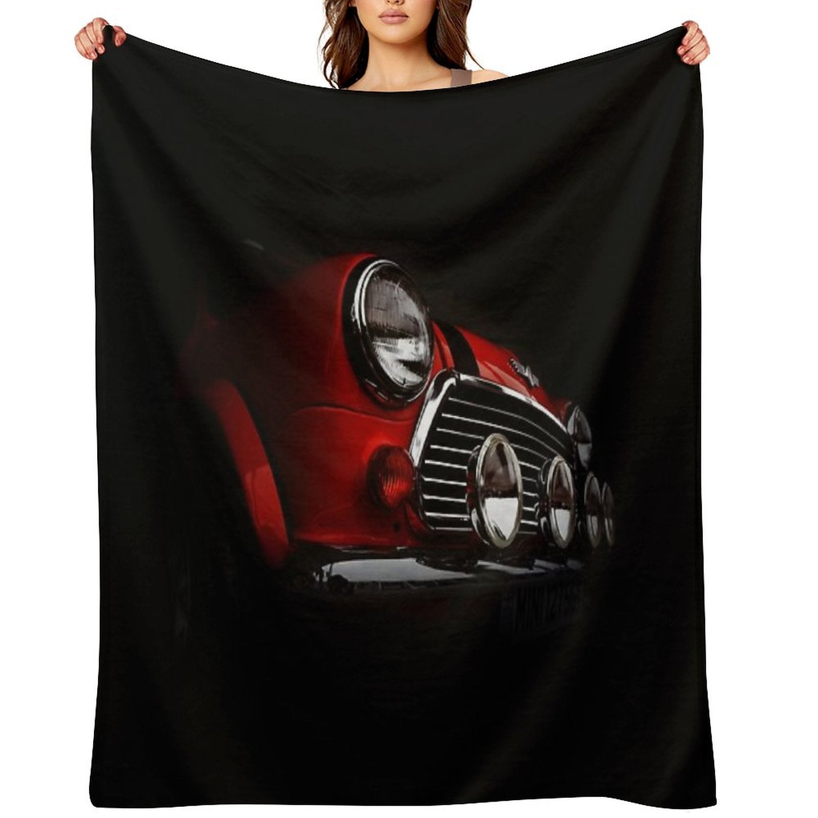 Mini Rally Premium Throw Blanket