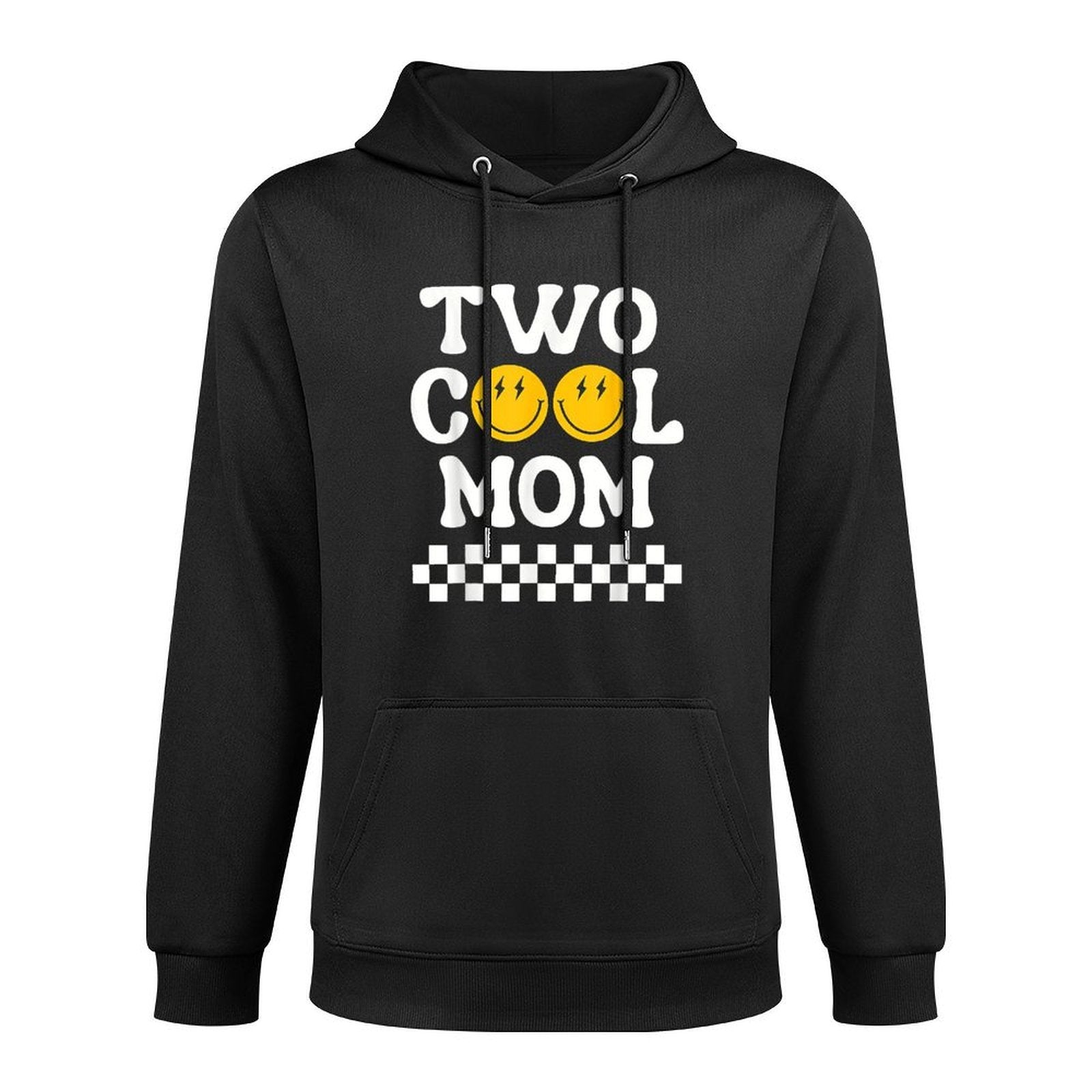 Two Cool Mom 2nd Birthday 2 Year Old Boy Second Bday Pilling-Resistant Hoodie