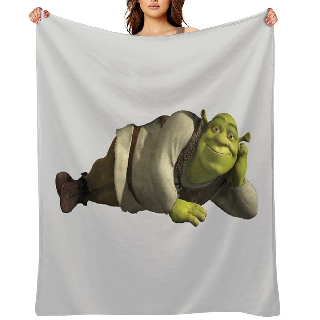 Come Into My Swamp - Shrek Easy Care Throw Blanket