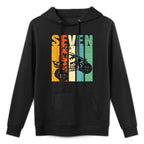 7th Birthday ATV Off Road Four Wheeler Quad Bike Mud Racing Kangaroo Pocket Hoodie