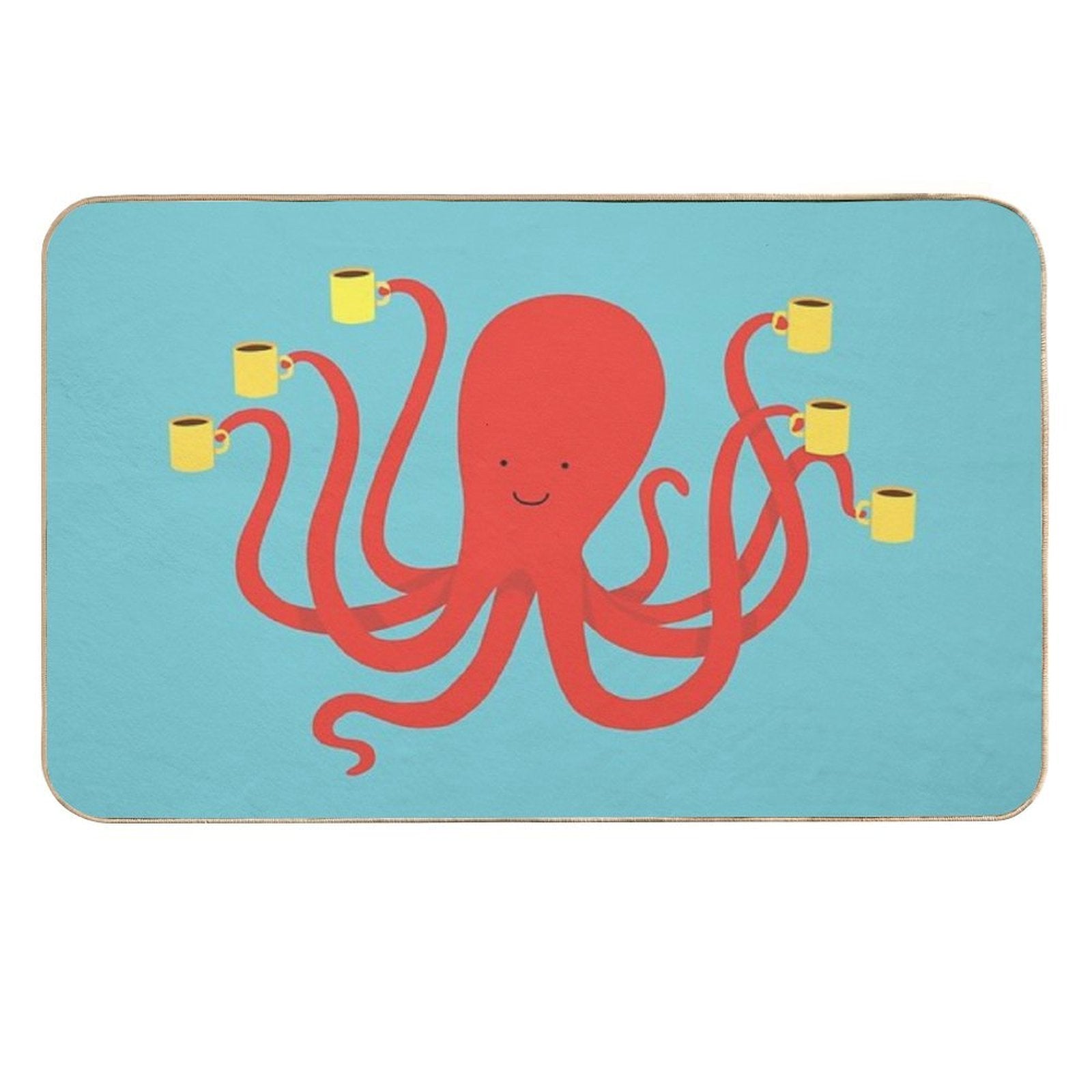 More Coffee  Versatile Bath Mat