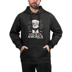 Funny Trump Gulf Of USA America 2025 Happy 4th Of July Trump Versatile Streetwear Hoodie