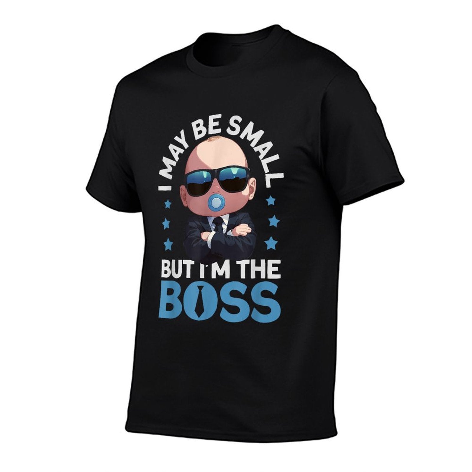 Baby Boss I May Be Small But Im The Boss Like A Boss Kids  Cotton T-Shirt