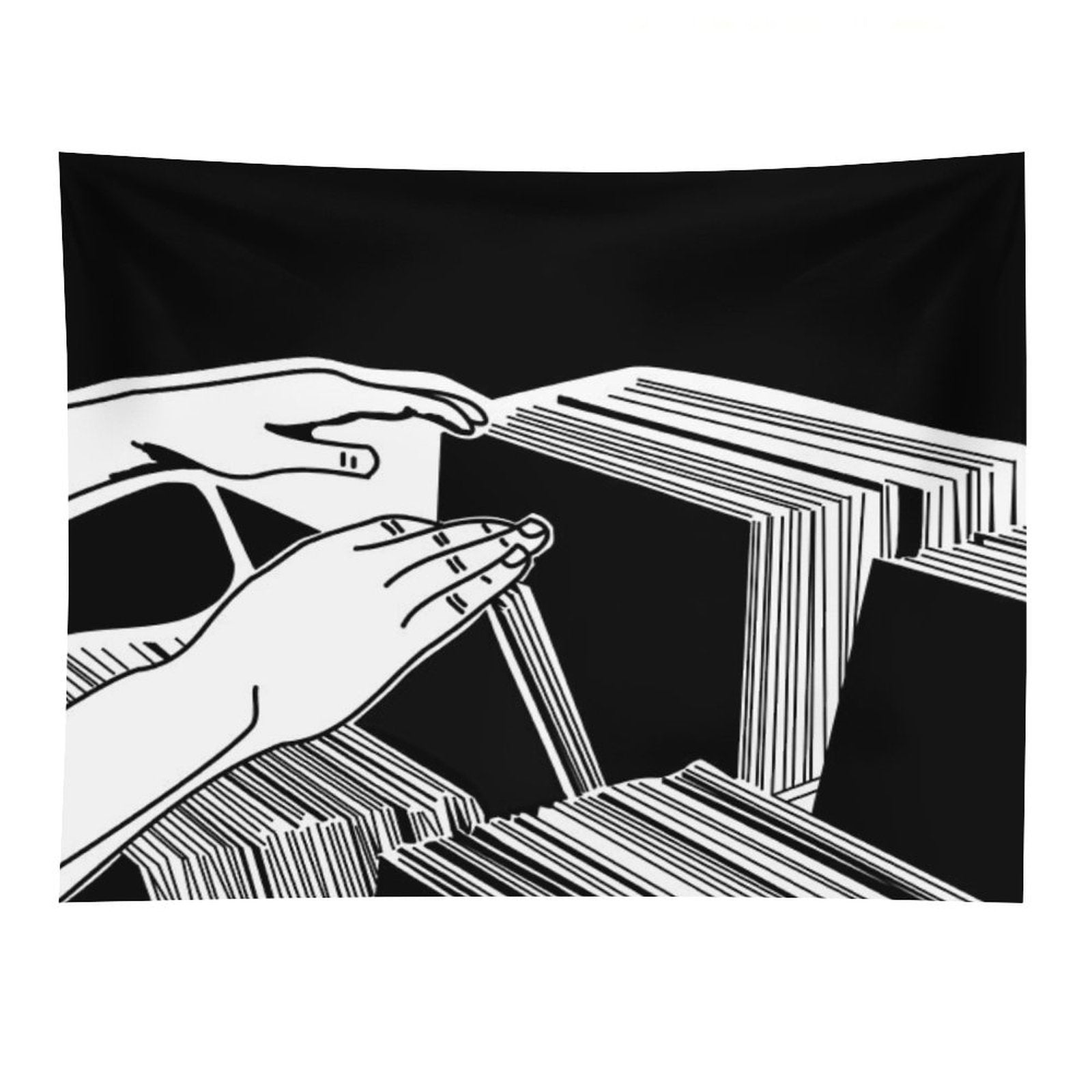 Crate Digger - Vinyl Records Tapestry