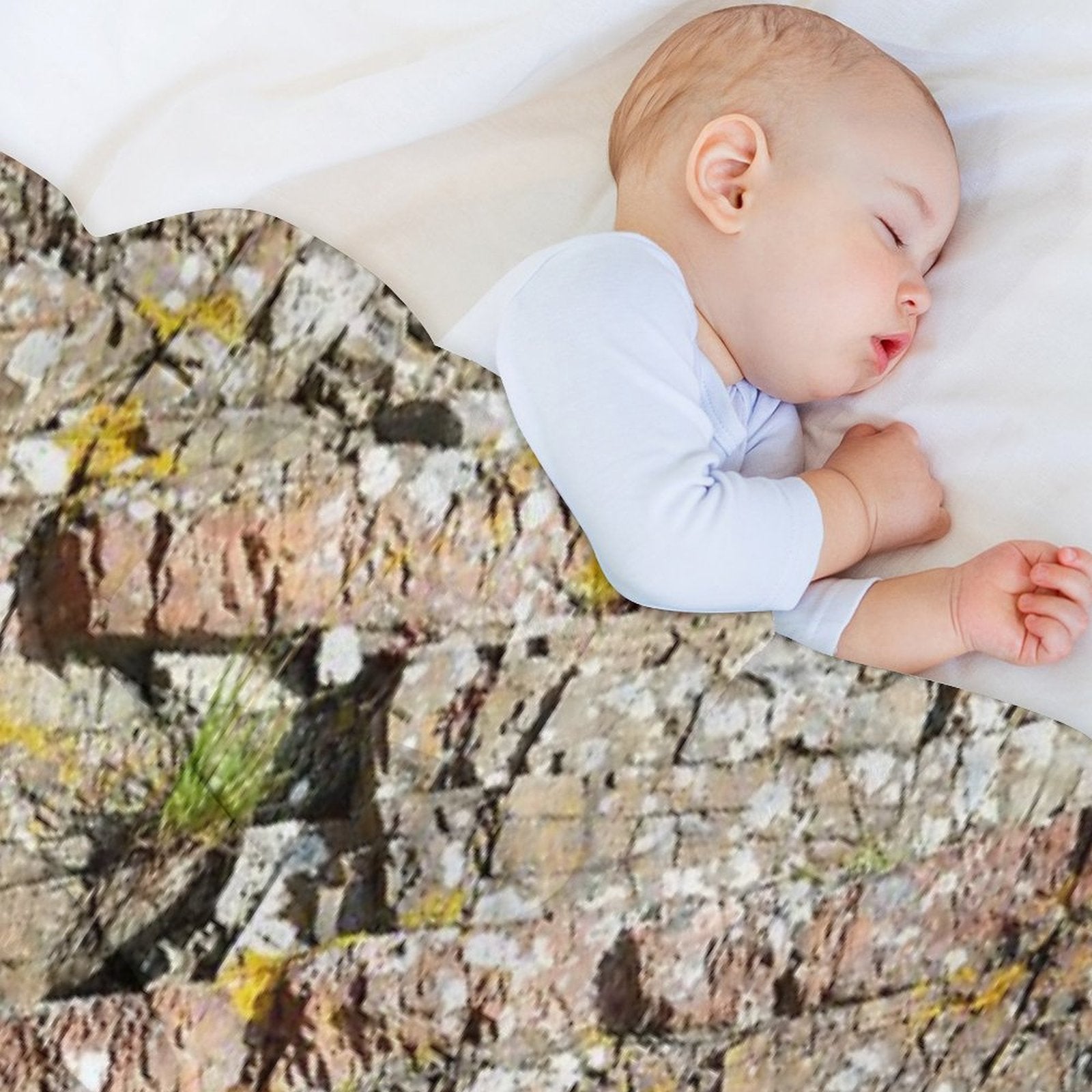 A Slice of Geology Quick-dry Throw Blanket