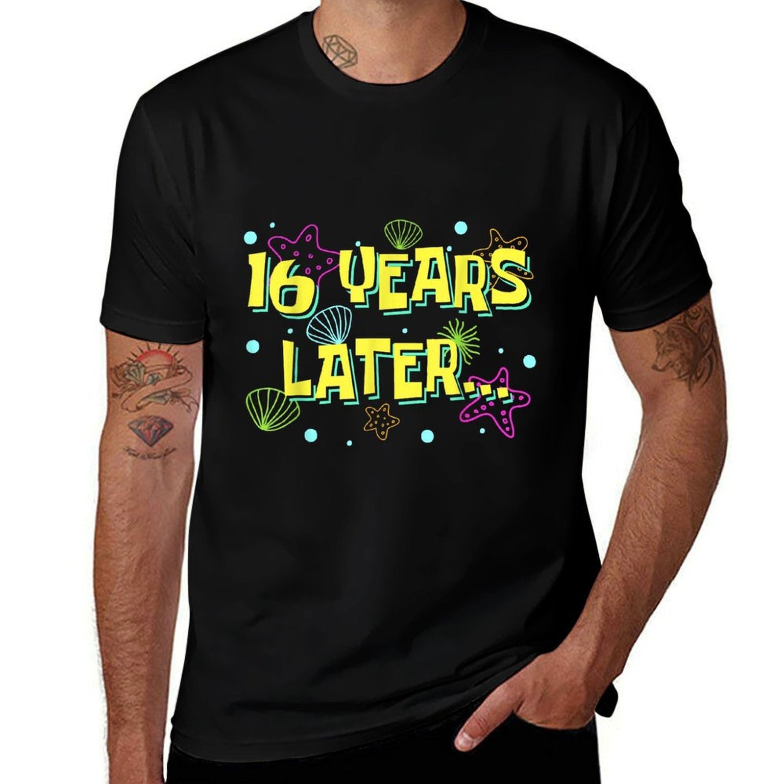16 Years Later Sixteen 16 Year Old Meme Funny 16th Birthday  Graphic-printed T-Shirt