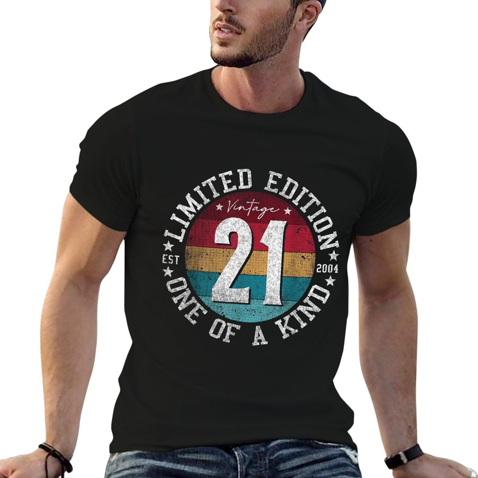 21 Year Old Gifts Vintage 2004 Limited Edition 21st Birthday  Odor-resistant T-Shirt