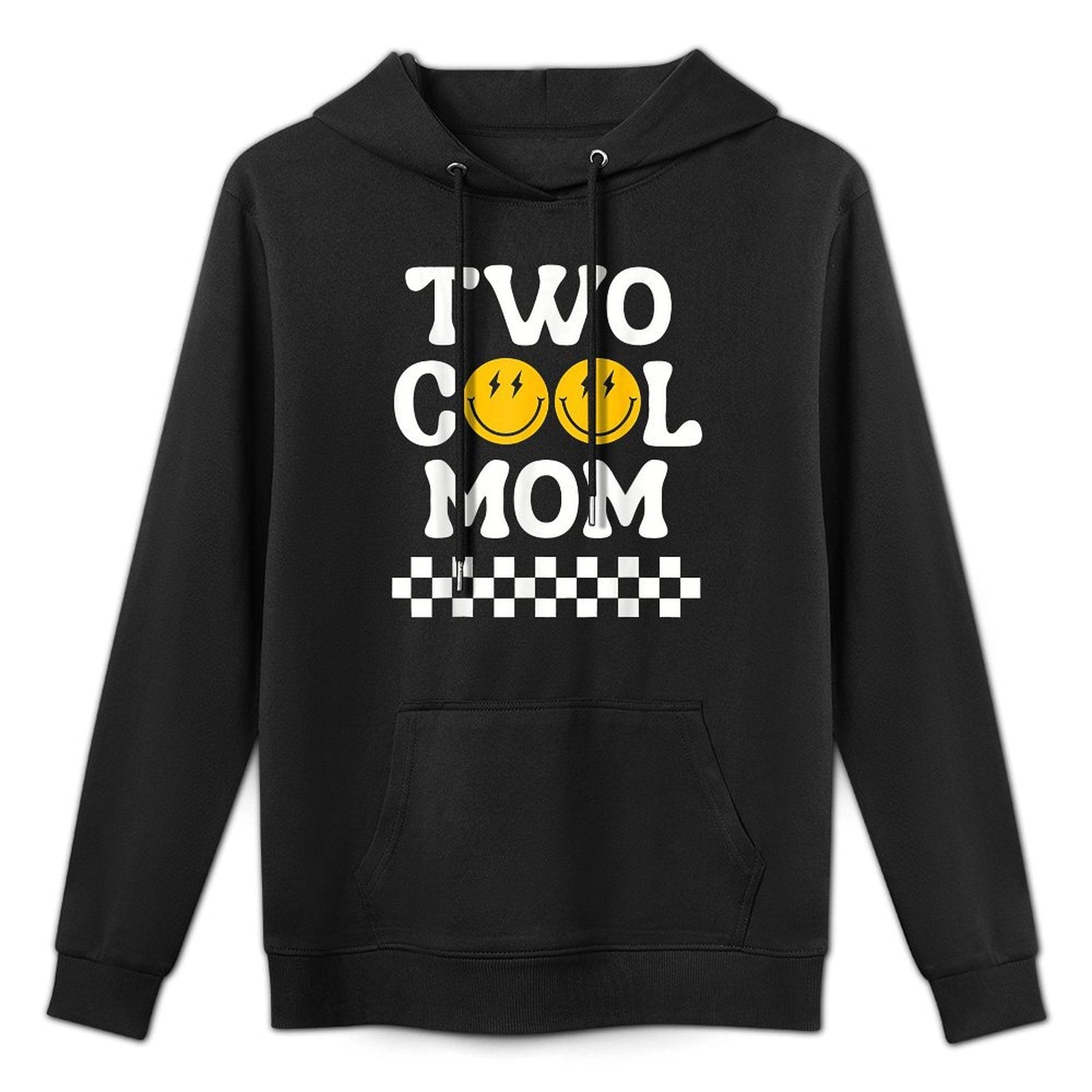 Two Cool Mom 2nd Birthday 2 Year Old Boy Second Bday Pilling-Resistant Hoodie