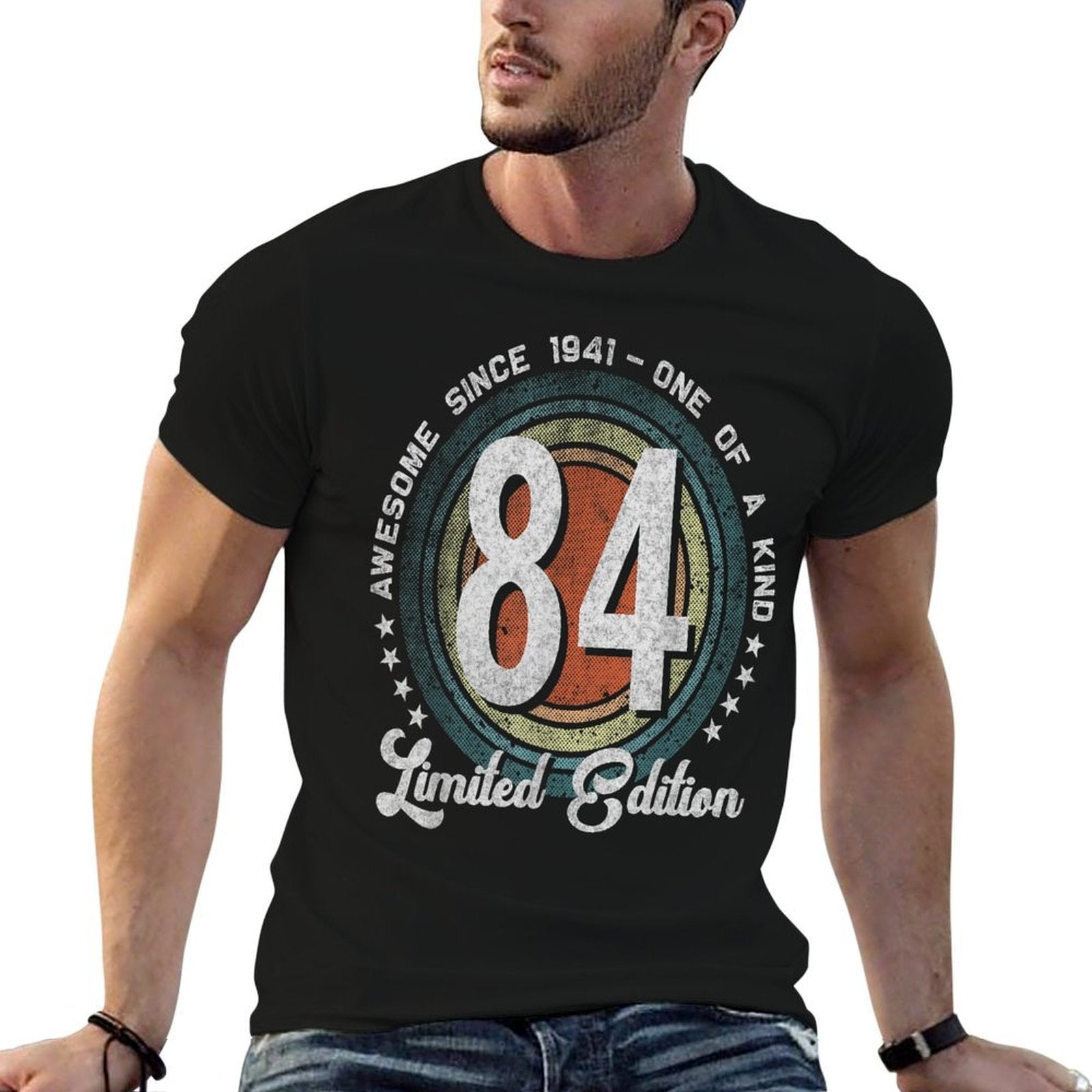 84 Year Old Gifts Vintage 1941 Limited Edition 84th Birthday  Breathable T-Shirt