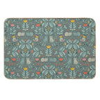 Swedish Folk Cats  Eco-Friendly Bath Mat