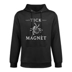Tick Magnet Funny Hiking Camping Outdoor Bug Tick Magnet Versatile Streetwear Hoodie