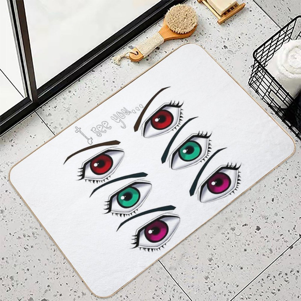Eyes  Slip-Resistant Bath Mat