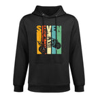 7th Birthday ATV Off Road Four Wheeler Quad Bike Mud Racing Kangaroo Pocket Hoodie