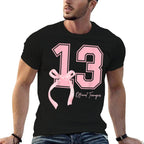 13 Year Old Pink Coquette Bow Officialnager 13th Bday Comfortable T-Shirt