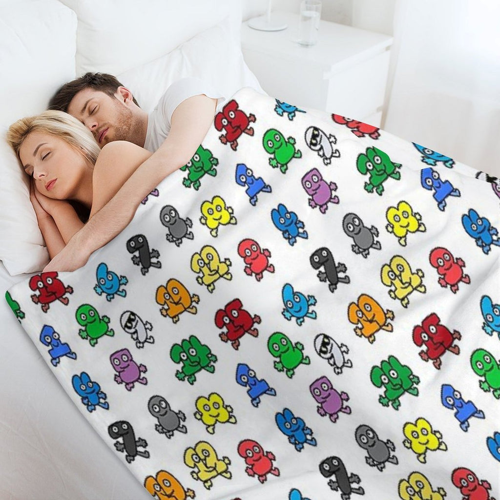 All Algebralien Pack BFDI Anti-pilling Throw Blanket