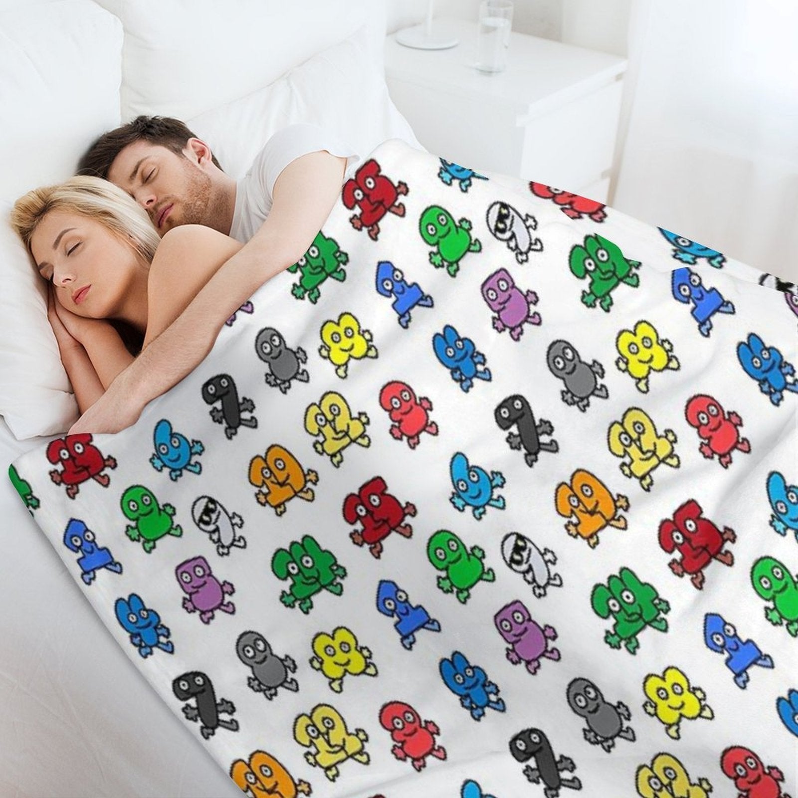 All Algebralien Pack BFDI Anti-pilling Throw Blanket