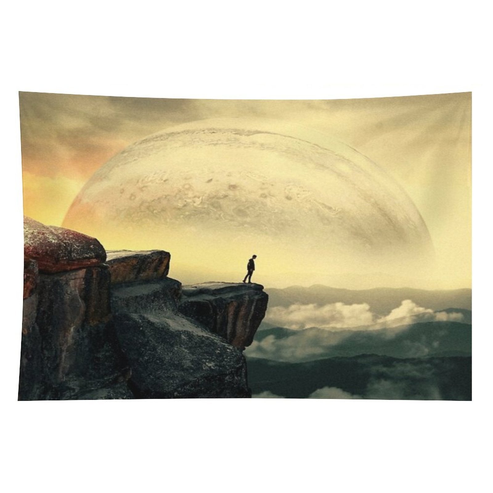 Space Mountain Tapestry