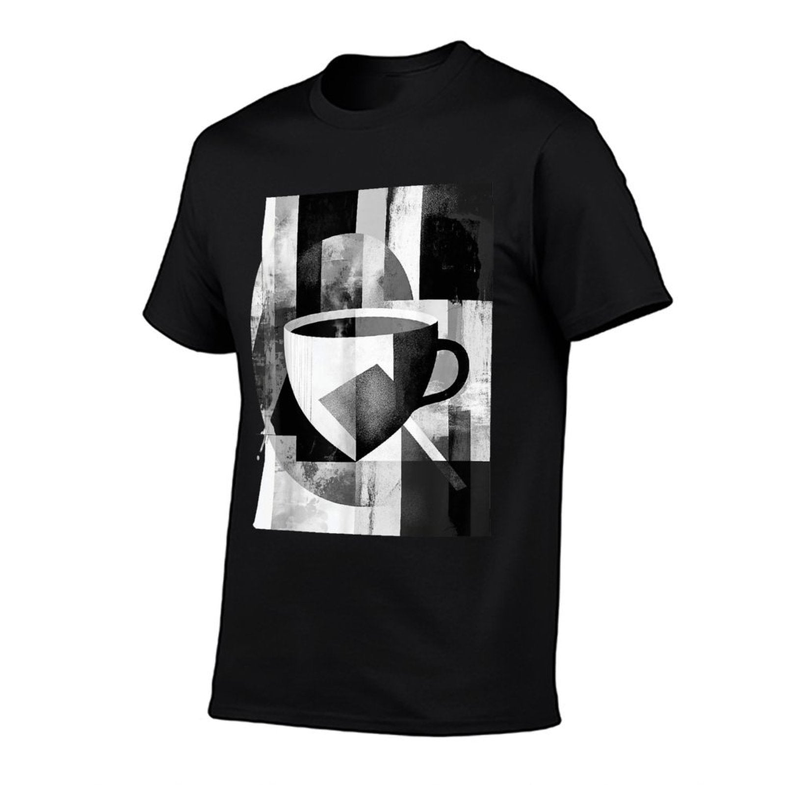 Abstract Coffee Art Modern Comfortable T-Shirt