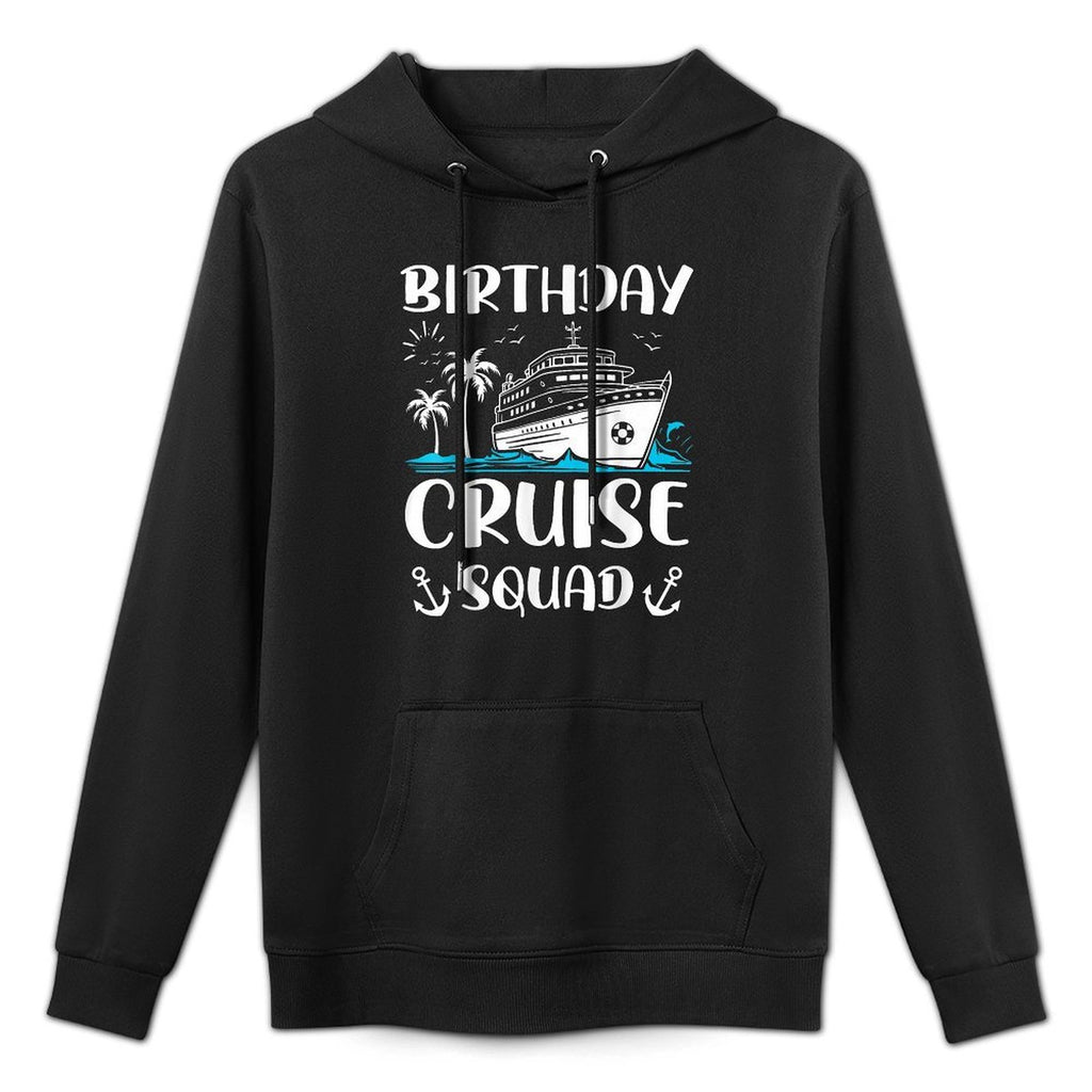 Birthday Cruise Squad Birthday Party Crew Moisture-Wicking Hoodie