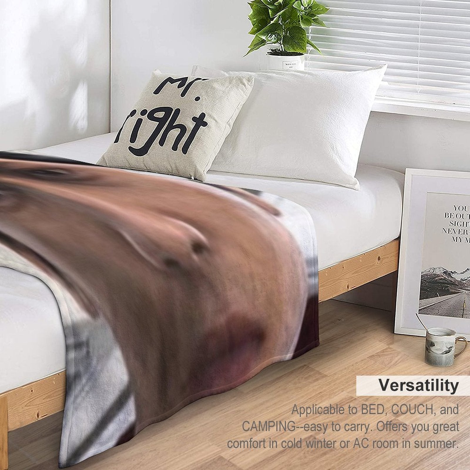 When The McRib Gift-ready Throw Blanket