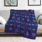 Electrical Water Pageant Eco-conscious Throw Blanket