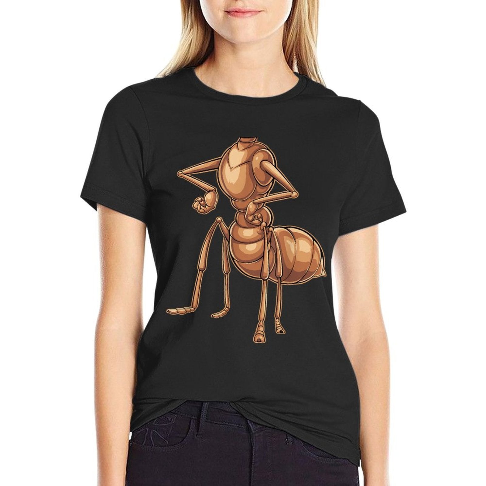 Ant Adult Kids Men Women Ant Costume  Easy-care T-Shirt