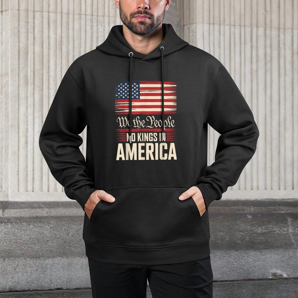 No Kings In America, Democracy, We The People Casual Wear Hoodie