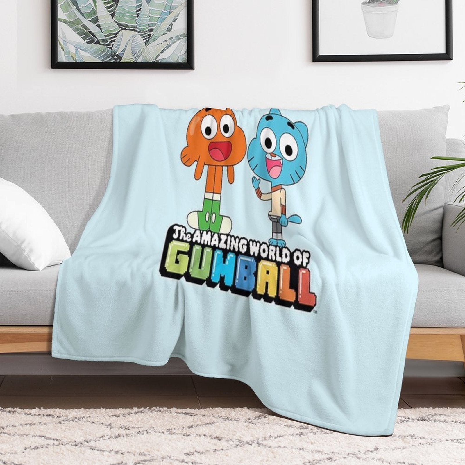 Gumball And Darwin Greet The Fans Lightweight Throw Blanket