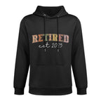 Retired 2025 Funny Retirements For Women 2025 Wildflower Machine Washable Hoodie