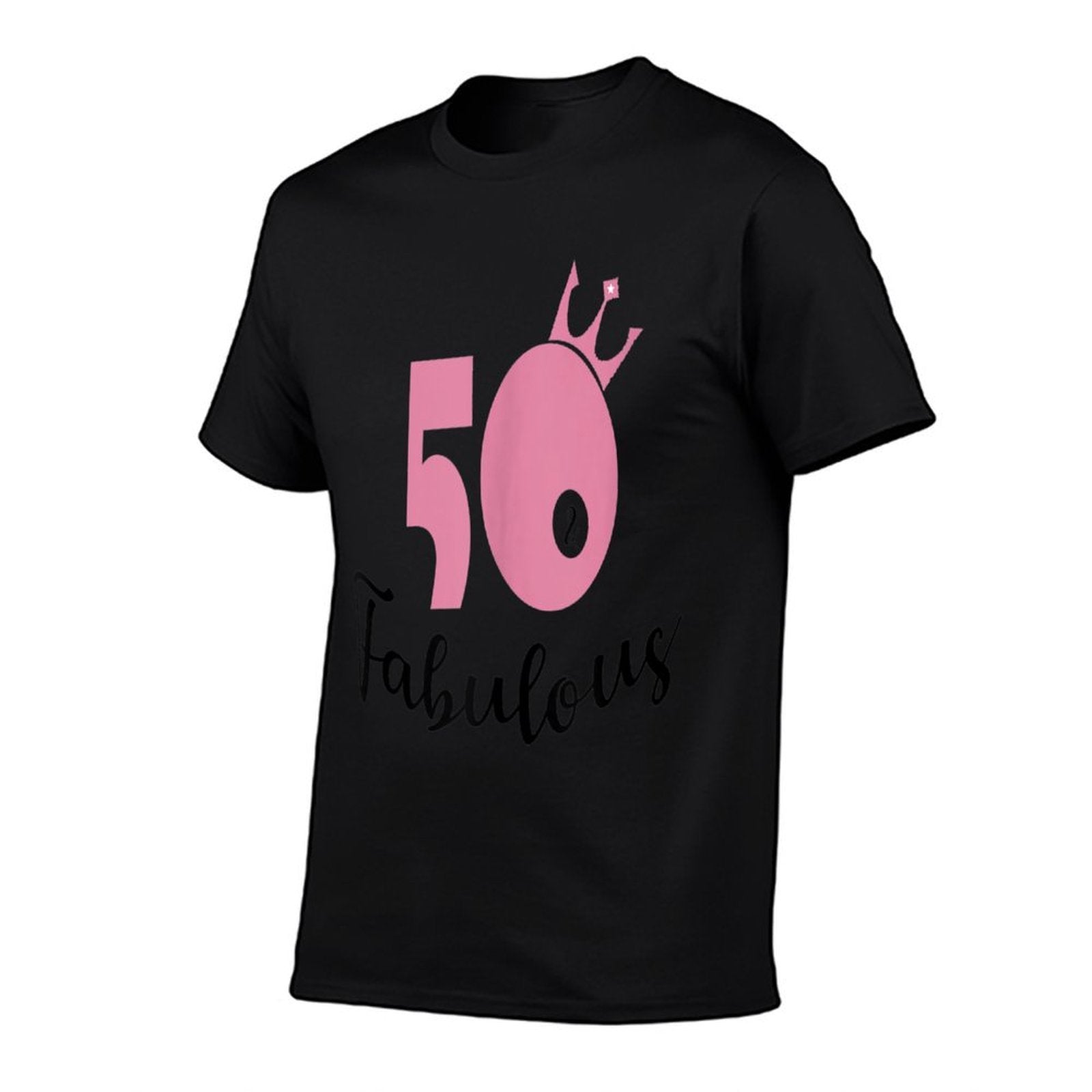 50 & Fabulous T-shirt. 50th Birthday T Shirt for Women.  Versatile T-Shirt