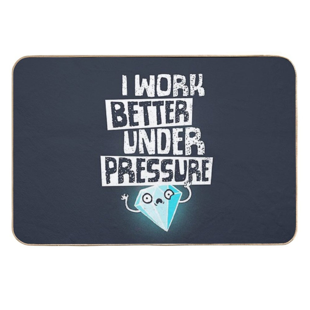 Under Pressure  Easy Maintenance Bath Mat