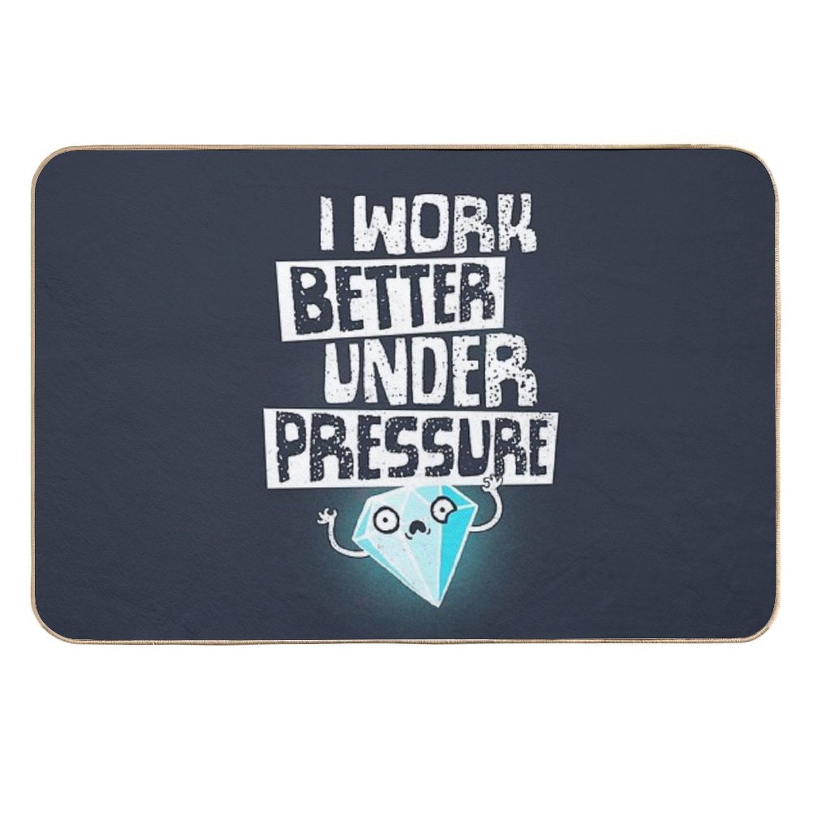 Under Pressure  Easy Maintenance Bath Mat