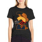 Kids 2nd Birthday Cowboy 2 Year Old Girls Boys Rodeo Theme  Eco-friendly Material T-Shirt