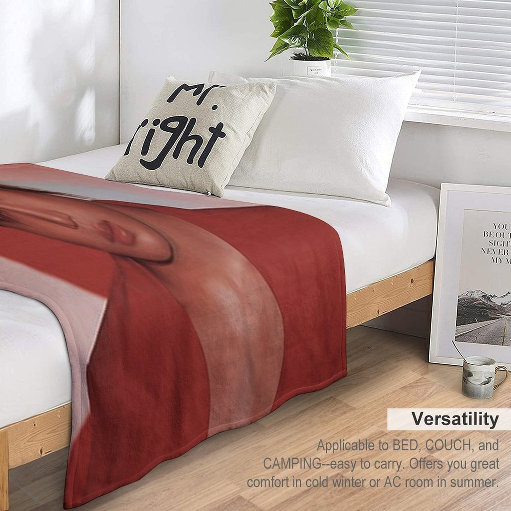 Kai (love Shot) Wrinkle-free Throw Blanket