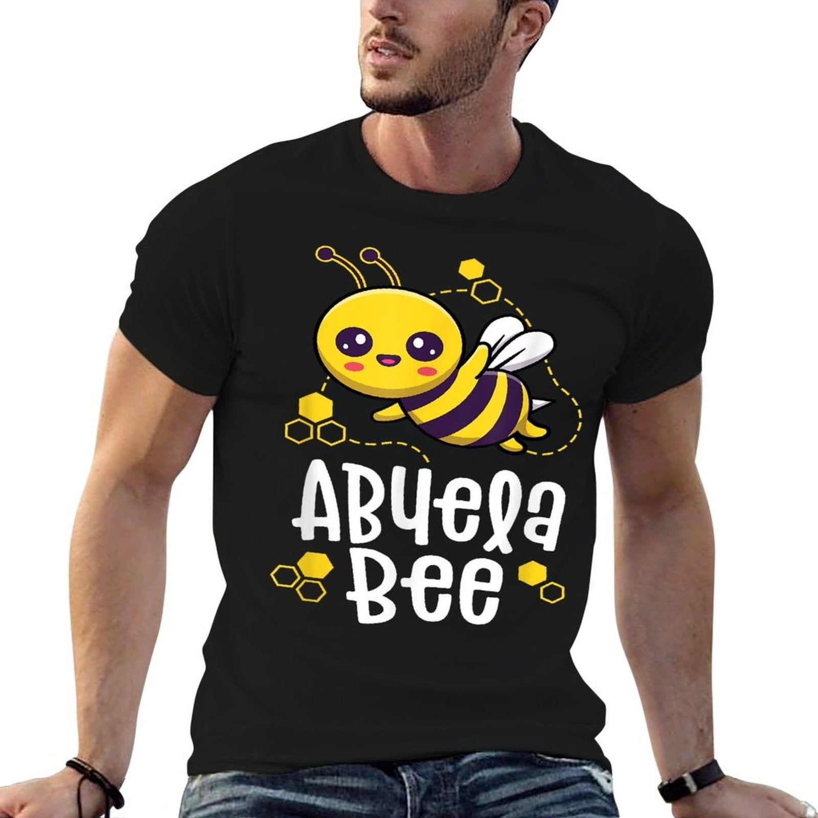 Family Bees Abuela Latina Spanish Birthday Outfit  Versatile T-Shirt