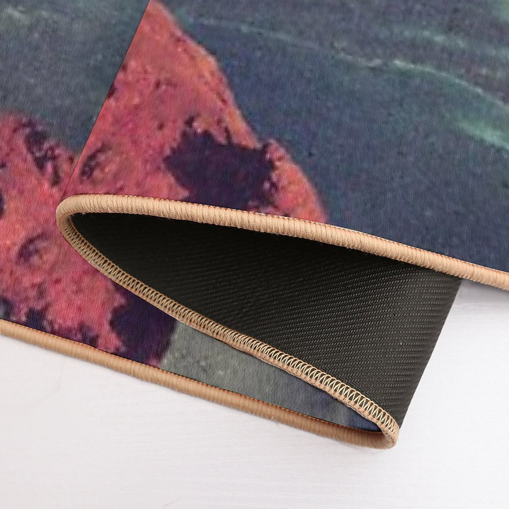 Distance And Eternity  Repositionable Bath Mat