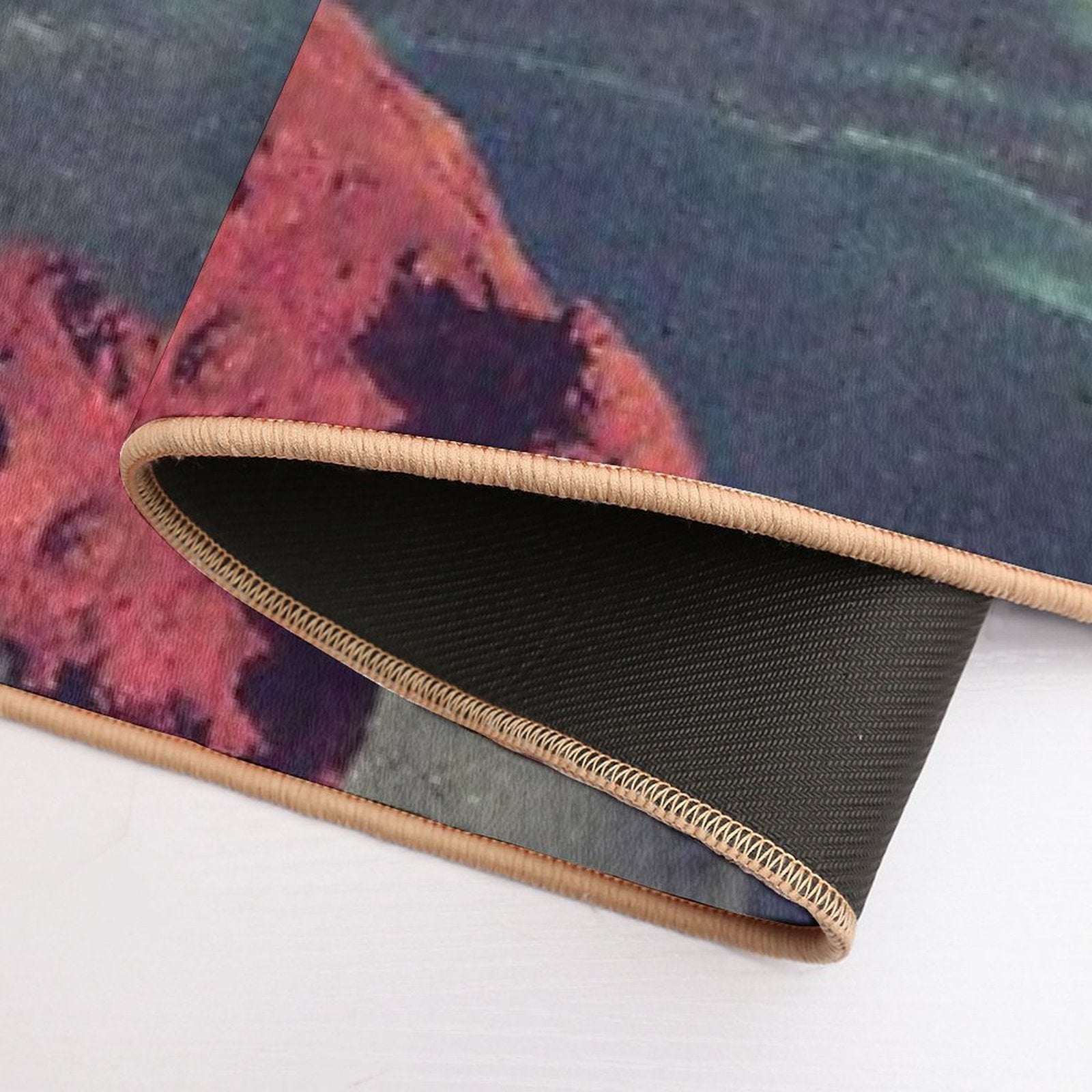 Distance And Eternity  Repositionable Bath Mat