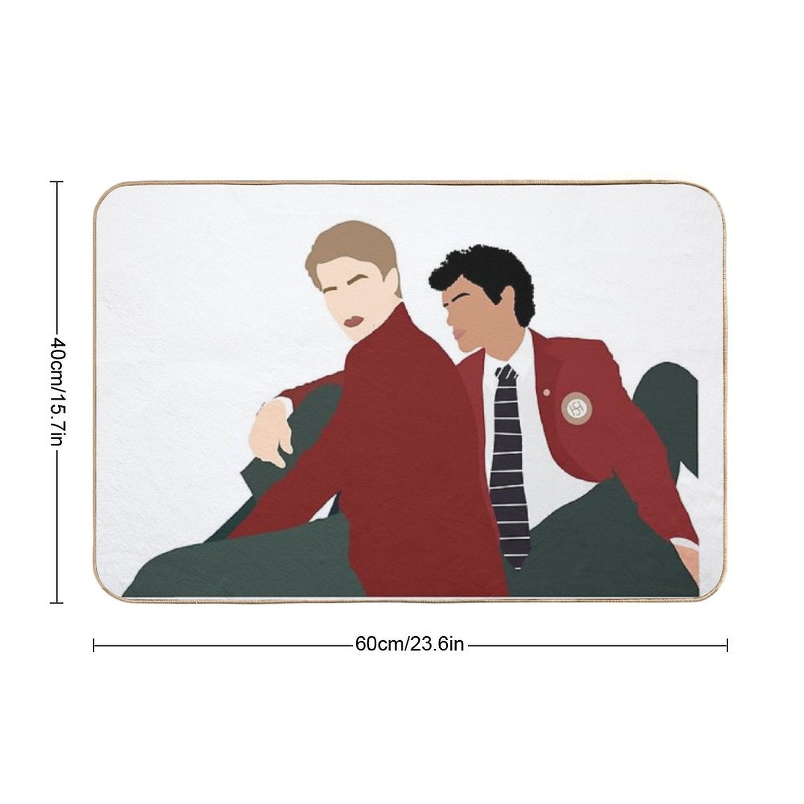 Young Royals  Simon And Wilhelm  Pet-Safe Bath Mat