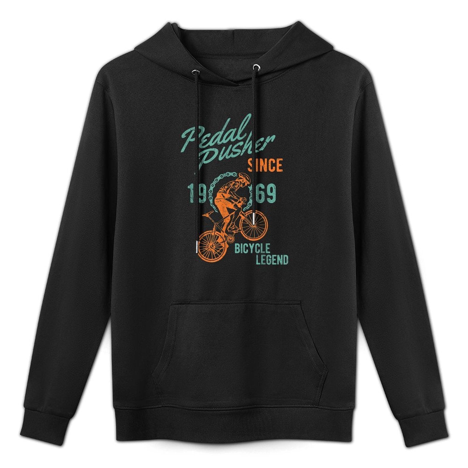 1969 50th 50 Birthday Gift Idea For Cyclist Men Women Medium-Weight Fabric Hoodie