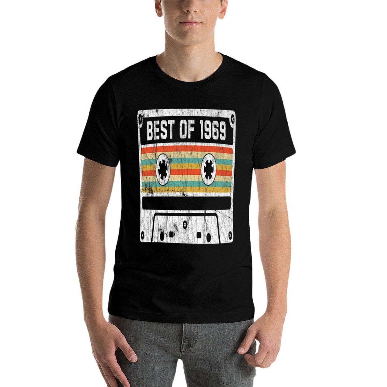 50th Birthdays For Men Women - Best Of 1969 Premium  Polyester Blend T-Shirt