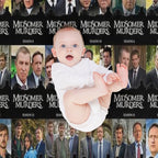 22 Seasons in Midsomer - Pattern Travel-friendly Throw Blanket