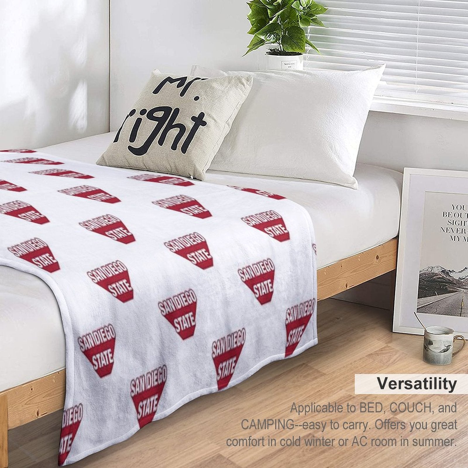 San Diego State Quick-dry Throw Blanket