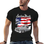 1955 55 Chevys Bel Air Classic Vintage Muscle Car  Versatile T-Shirt